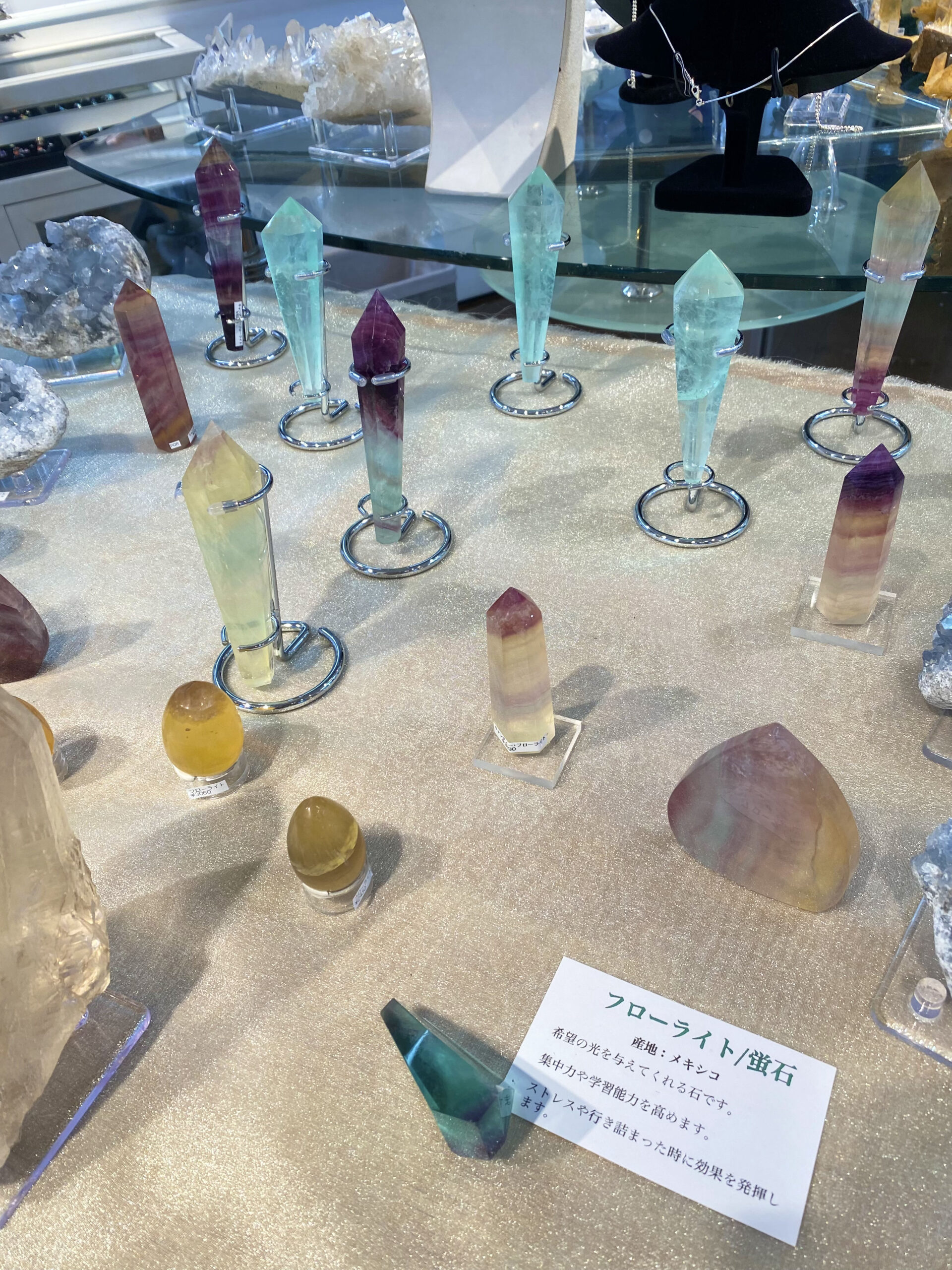 涼しい魔法〜キャンディ・フローライト－Road of Crystal
